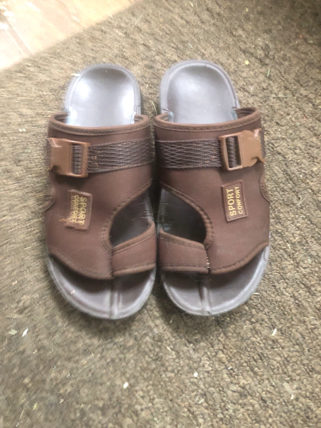 Brown Sport Comfort Sandals