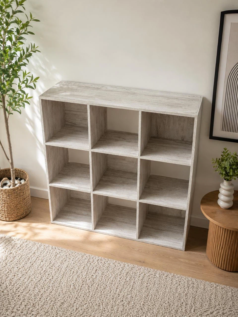 NEED GONE TODAY! ‼️9 Cube Storage Organizer Shelf