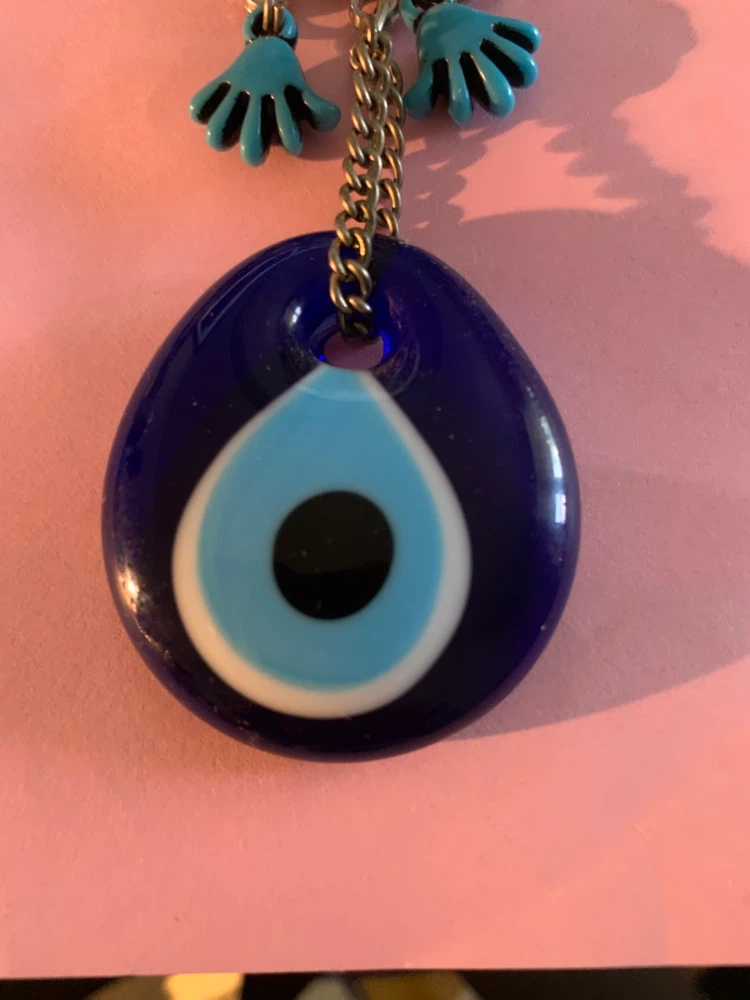 Hamsa and Evil Eye Wall Hanging - photo 2
