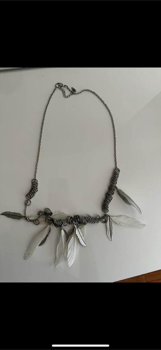 Boho Feather Necklace