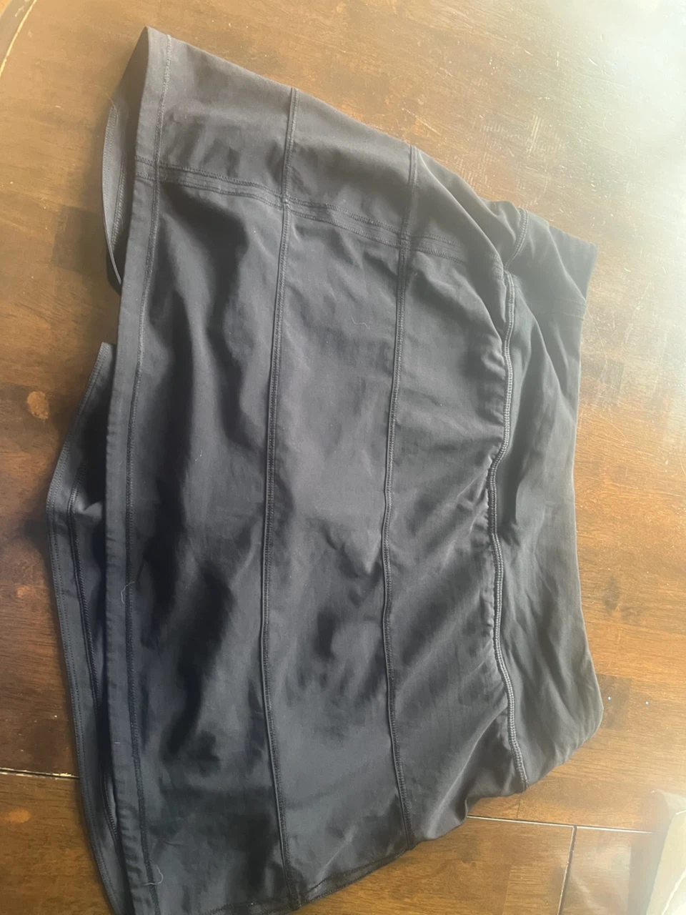 Lululemon Pace Rival Mid-Rise Skirt Black Size 8 - photo 3