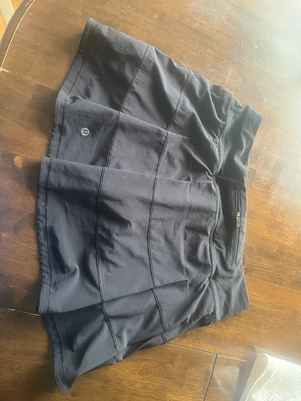 Lululemon Pace Rival Mid-Rise Skirt Black Size 8 - photo 4