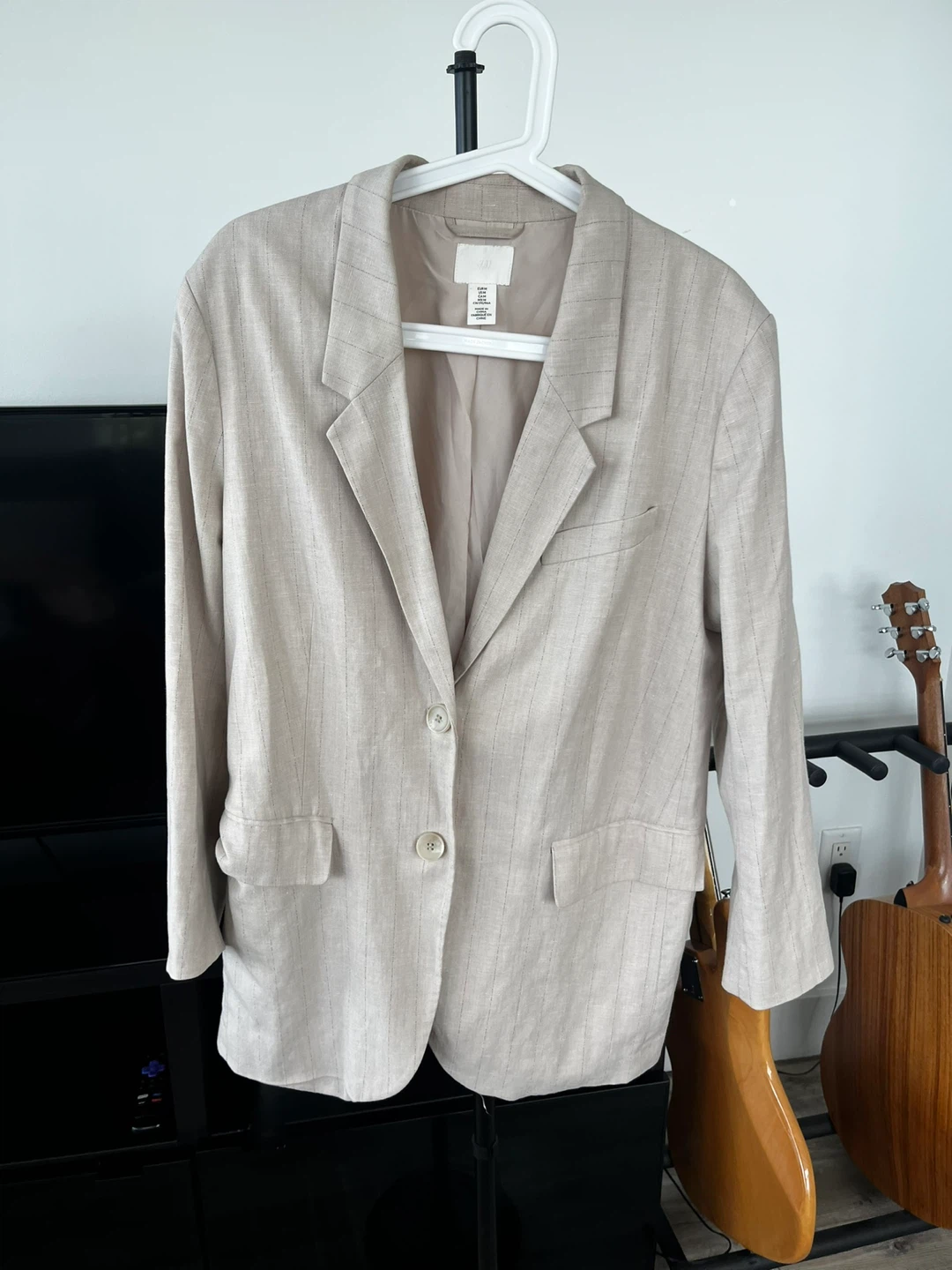 H&M Pinstripe Blazer