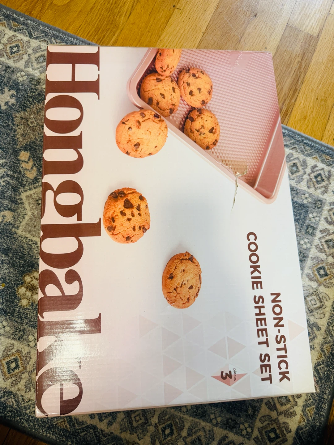 Hongbaole Non-Stick Cookie Sheet Set