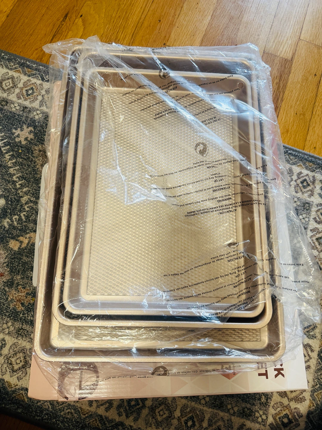 Hongbaole Non-Stick Cookie Sheet Set - photo 2