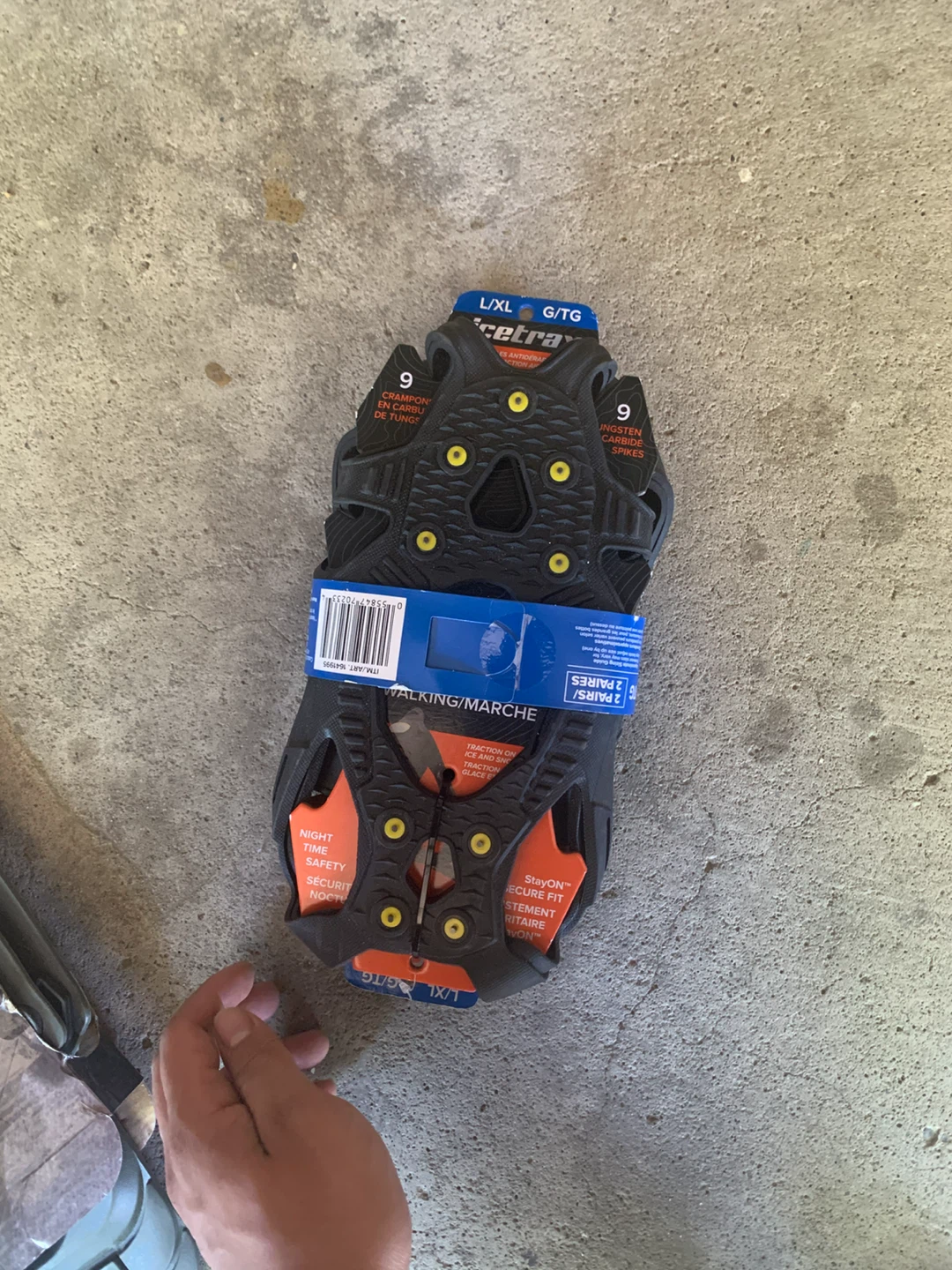 Icetrax Walking Spikes L/XL