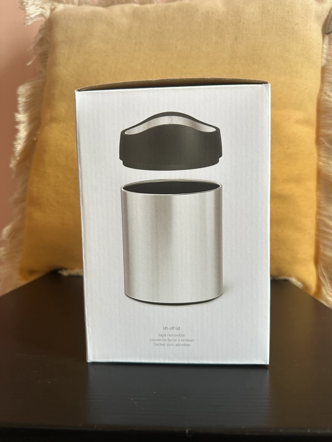 Simplehuman Mini Can Trash Can - Grey Trim - photo 2