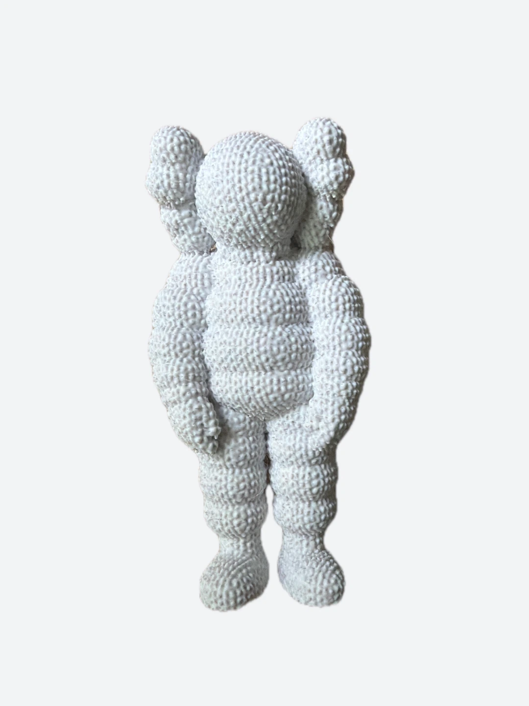 White Textured Companion Figure