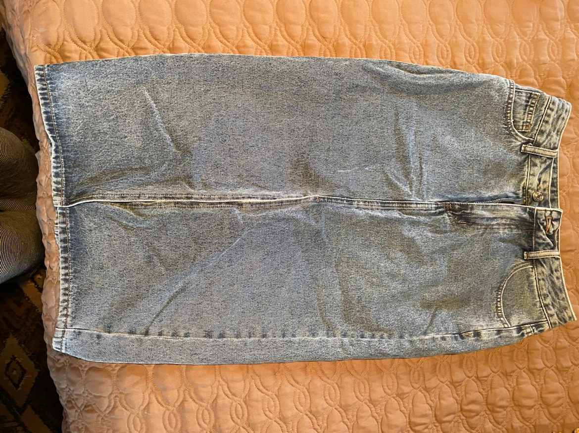 SHEIN Denim Midi Skirt Size 6 - photo 2