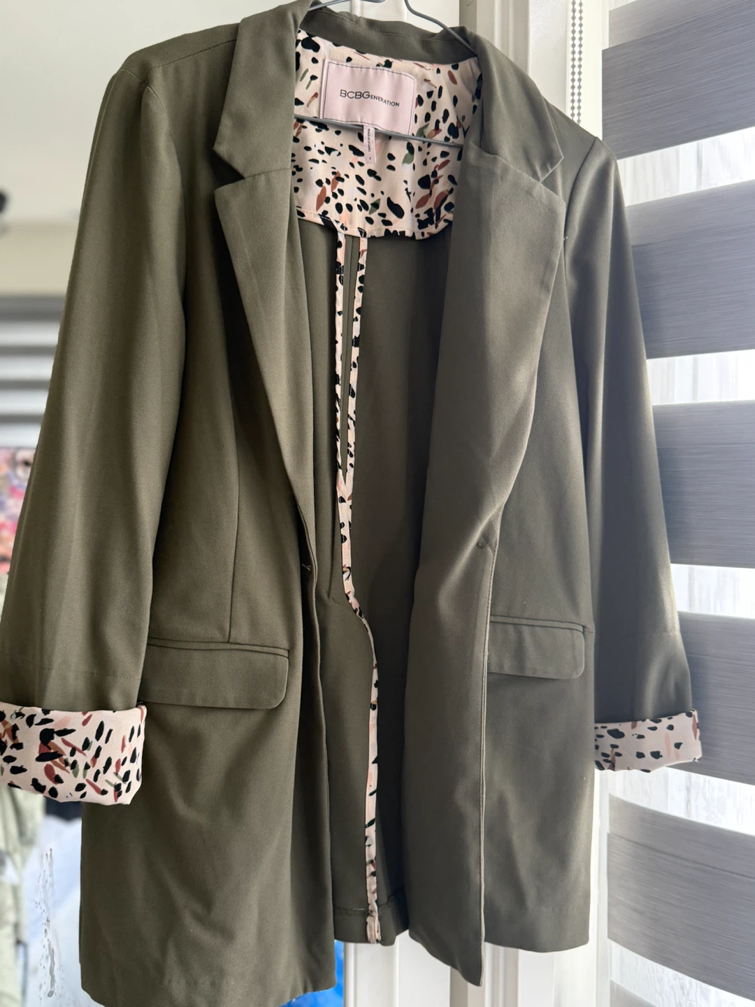 BCBGeneration Black Open Front Blazer - photo 2