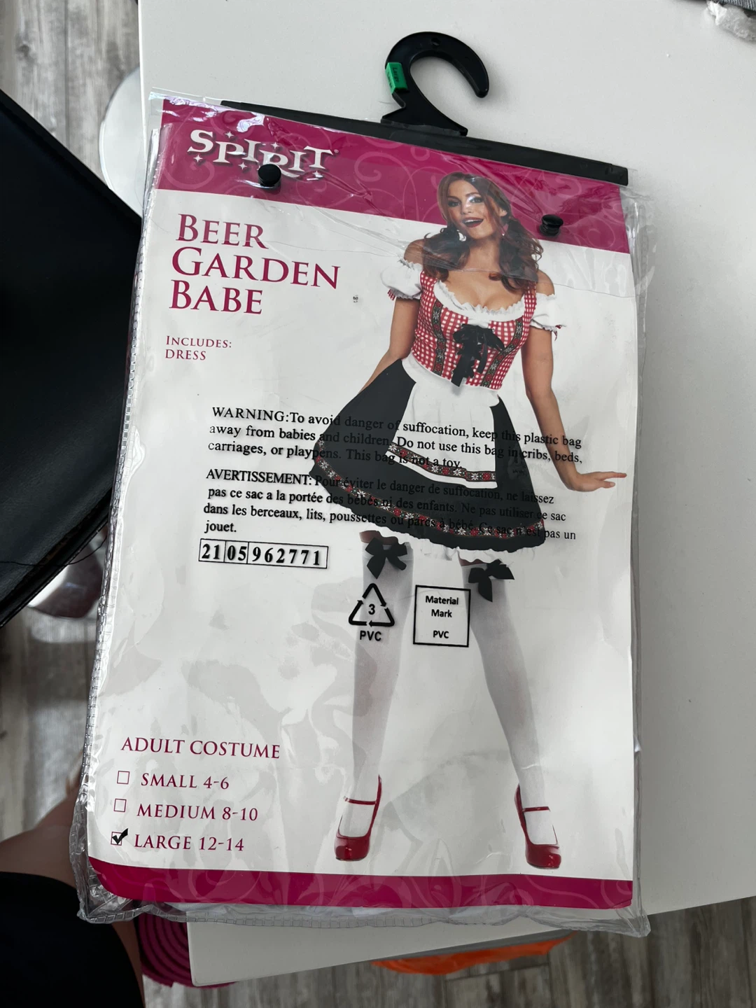 Spirit Beer Garden Babe Adult Costume