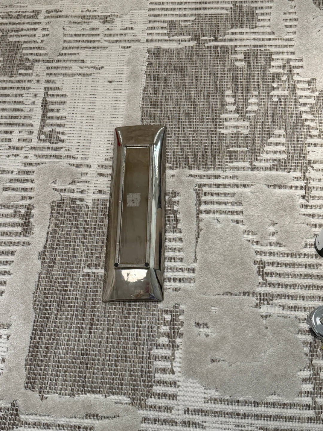 Hammered Metal Rectangular Tray - photo 4