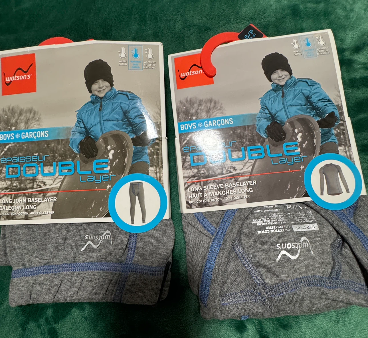 BN kids XS/S Double Layer Long John Baselayer - photo 2