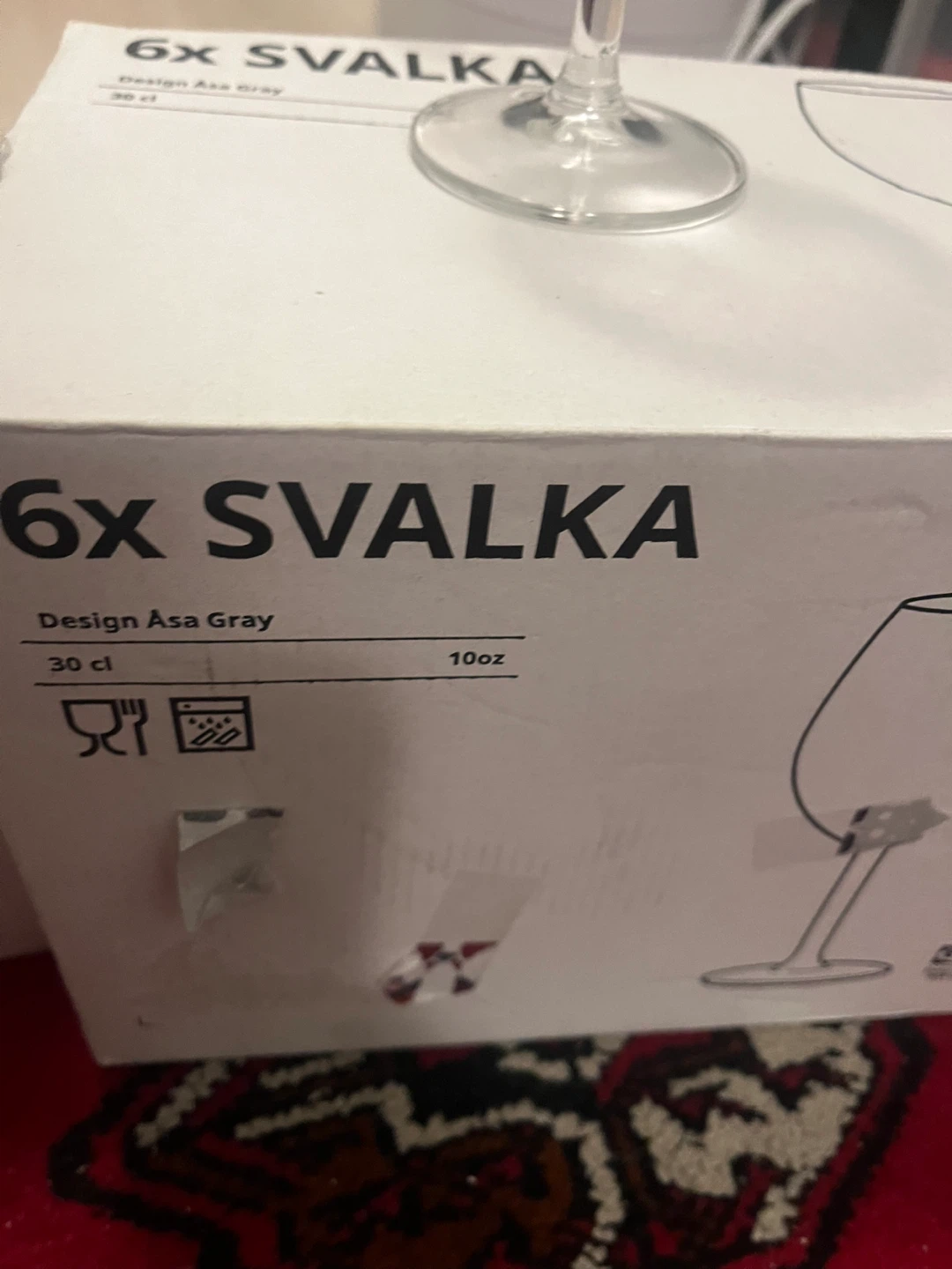 IKEA 6x SVALKA Wine Glasses - photo 5