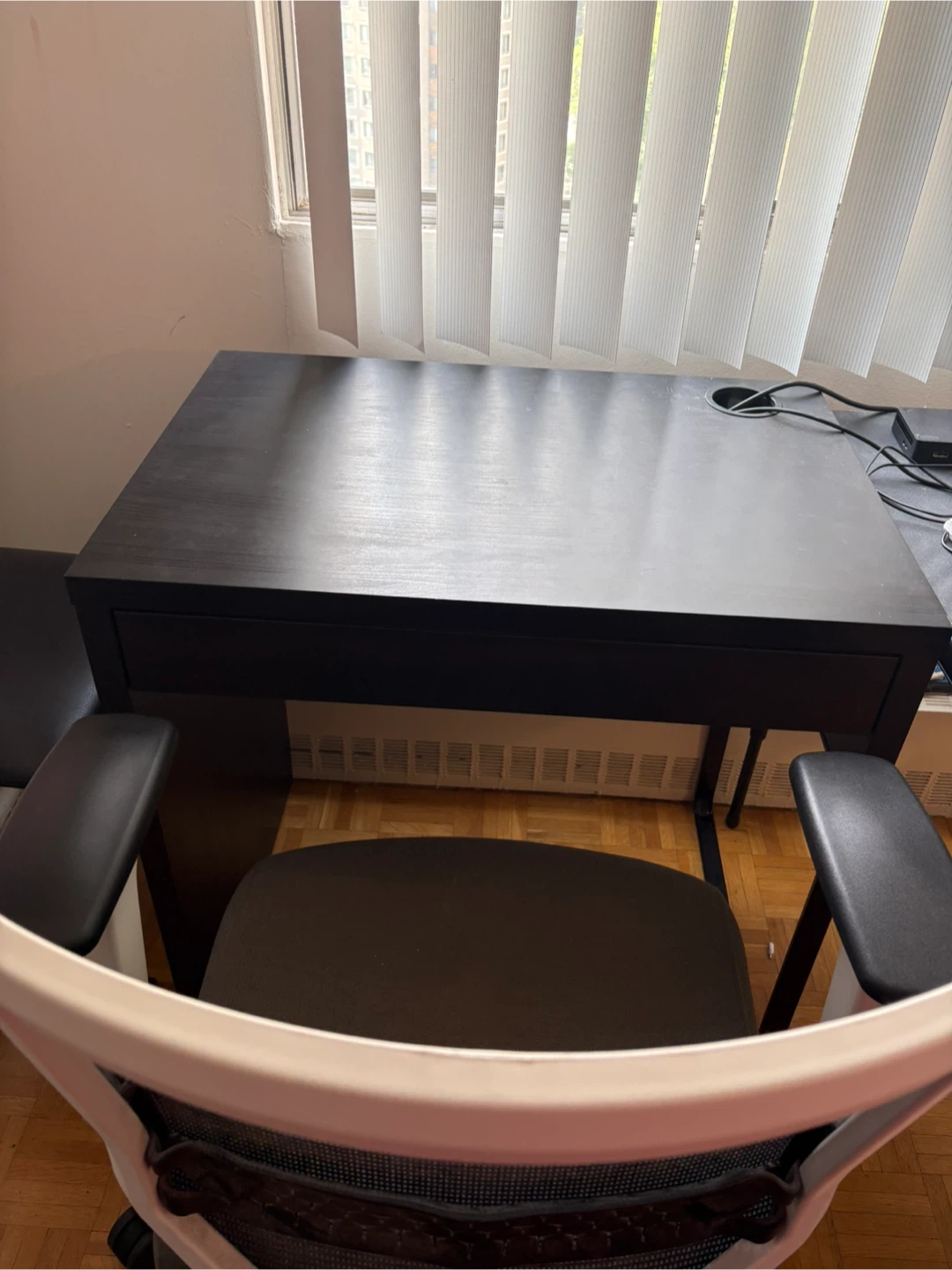 IKEA MICKE Desk, black-brown, 73x50 cm (28 3/4x19 5/8 ") - photo 4