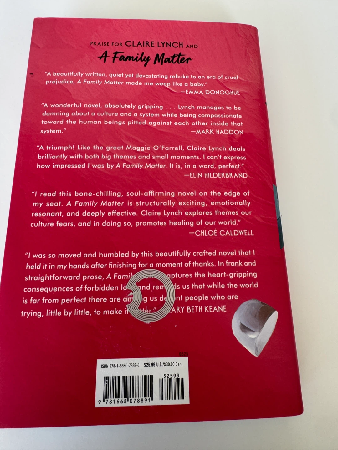 A Family Matter by Claire Lynch Hardcover Book - photo 2