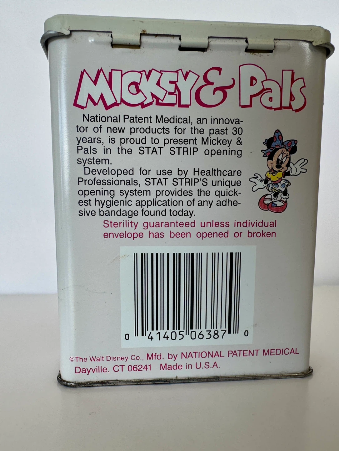 Disney Mickey & Pals Minnie Mouse Bandage Tin - photo 2
