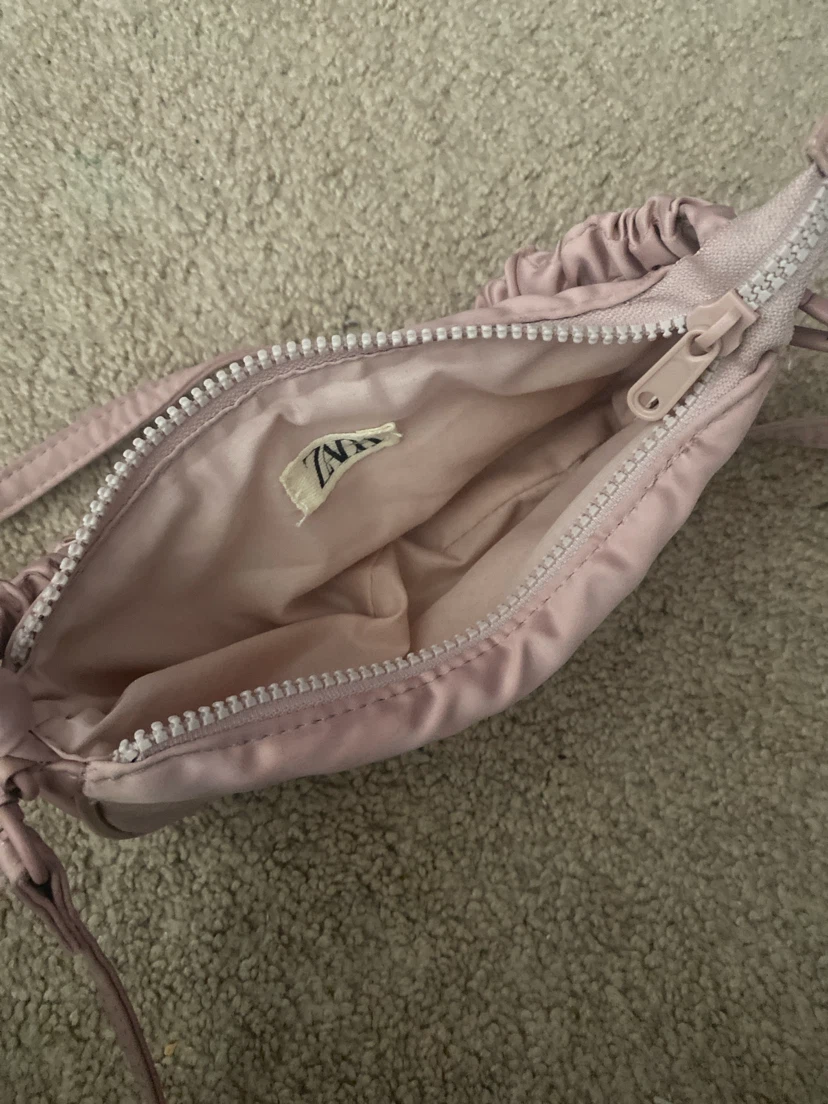 Pink Satin Shoulder Bag - photo 2