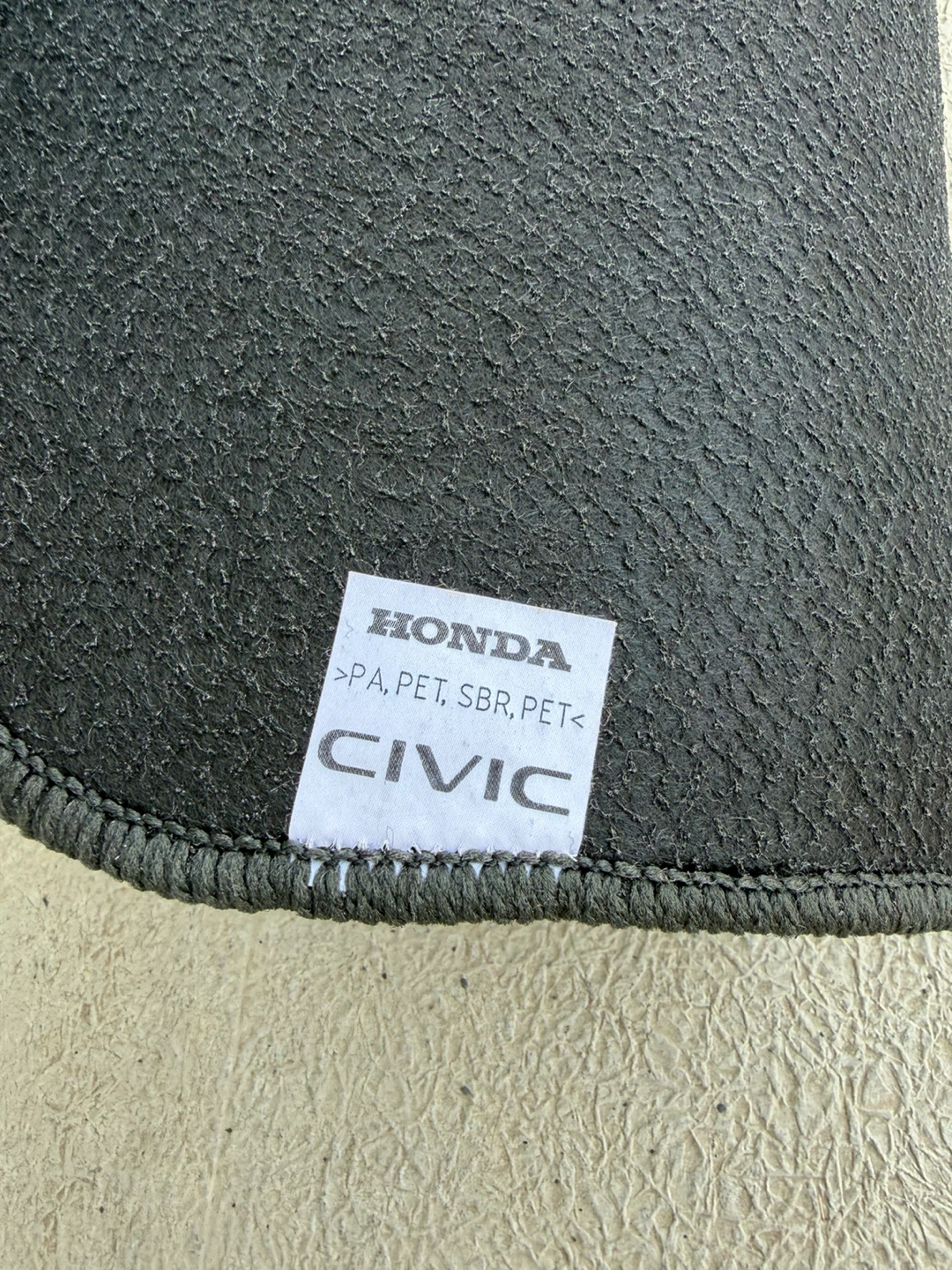 Honda Civic Hatchback 2024 4DR Black Floor Mat Set - photo 5