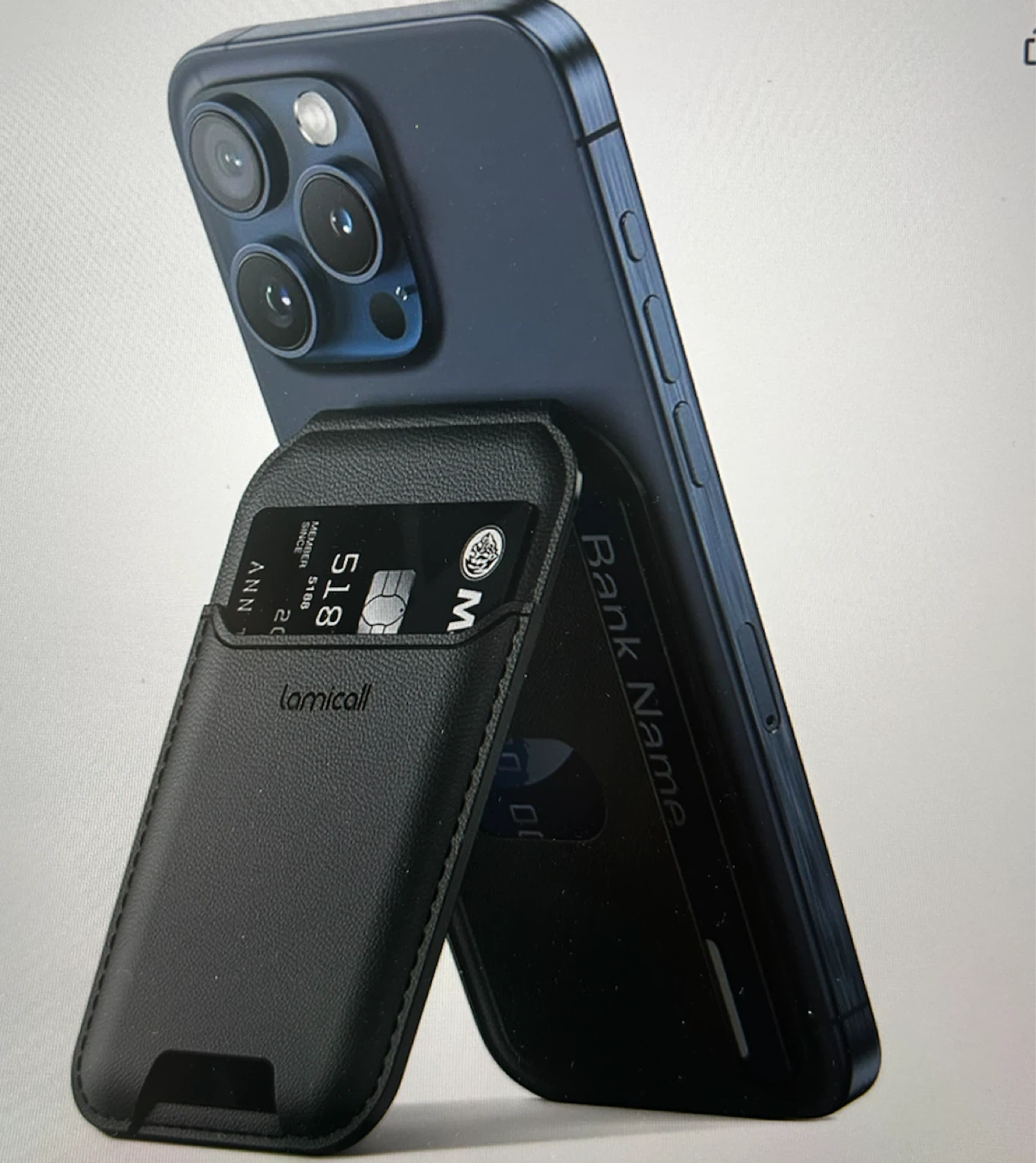 Phone Card Holder / Magnetic Wallet Stand + Card Holder - photo 2
