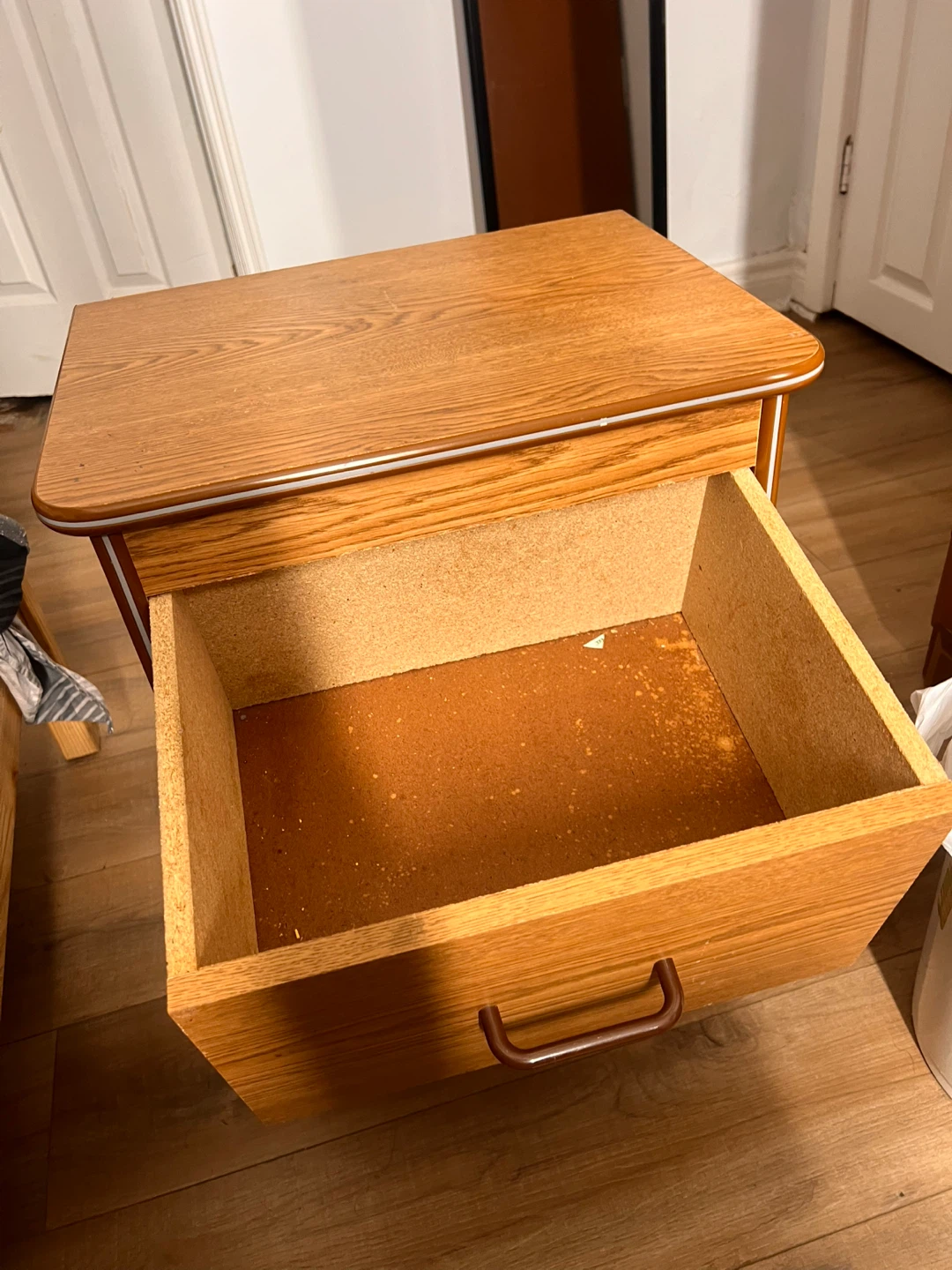 Wooden 2-Drawer Nightstand - photo 2
