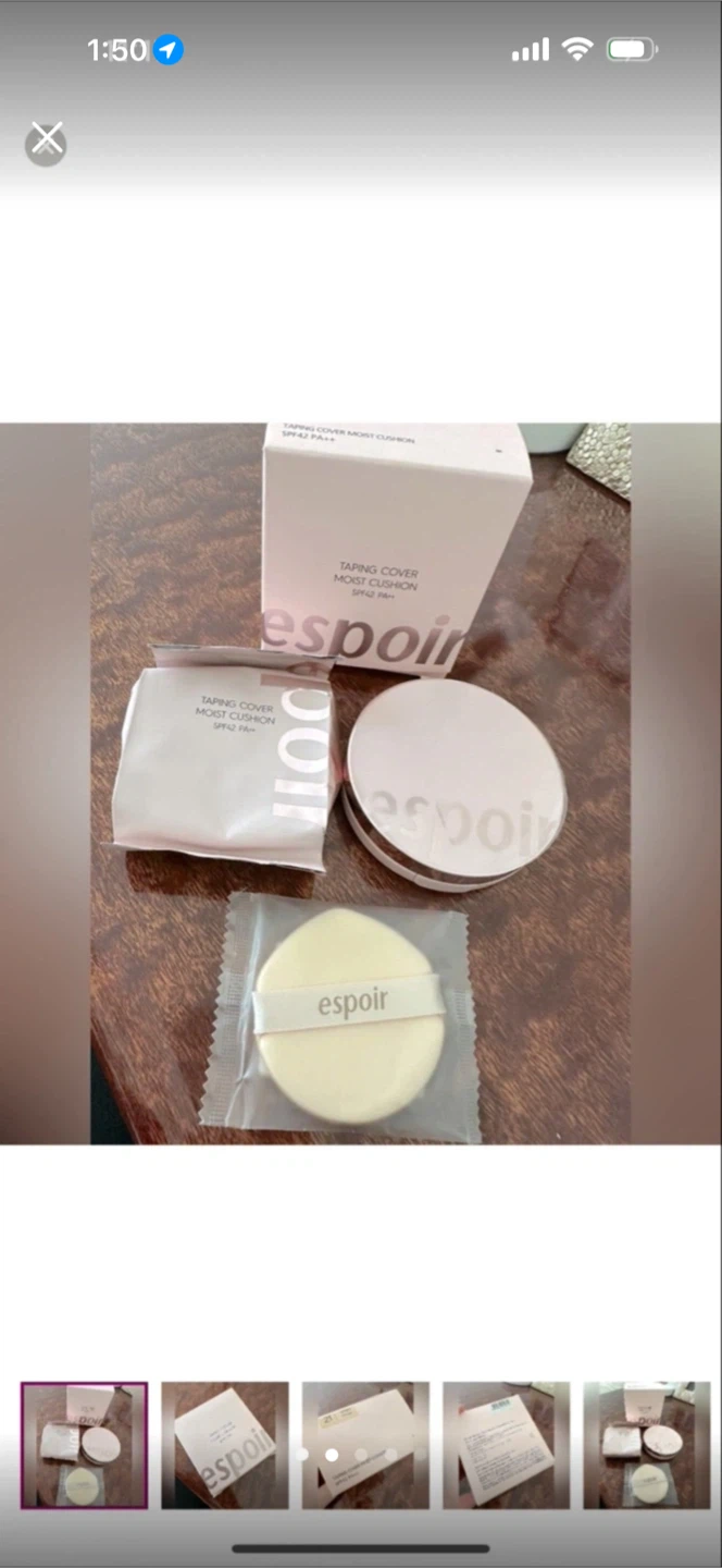 espoir Taping Cover Moist Cushion SPF42 PA+++