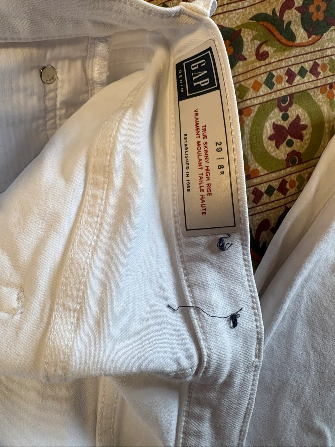 GAP pants/jeans white/offwhite - photo 4