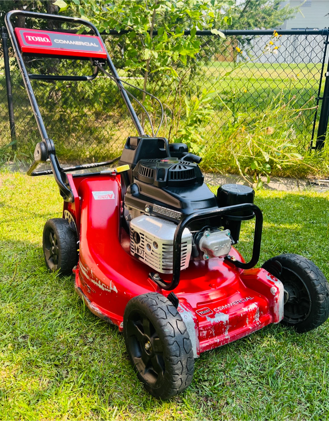 Toro Commercial self propelled lawn mower