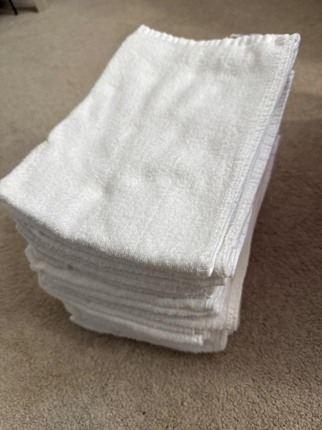 Stack of White Handtowels - photo 3