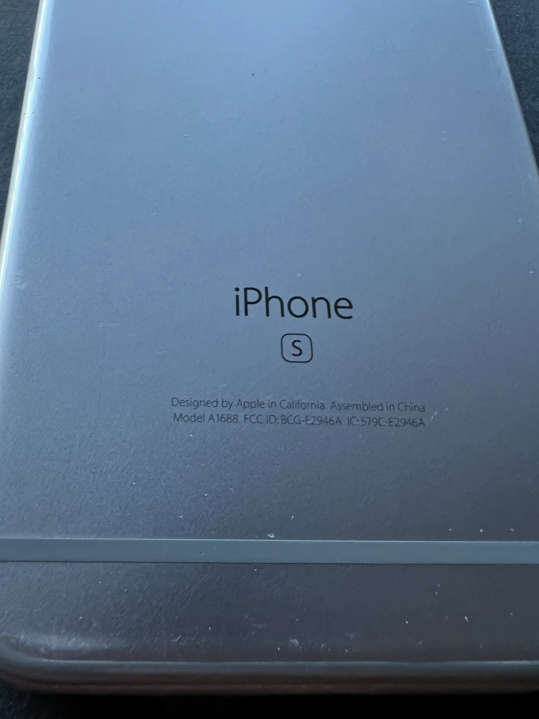 Apple iPhone 6s Space Gray A1688 - photo 3