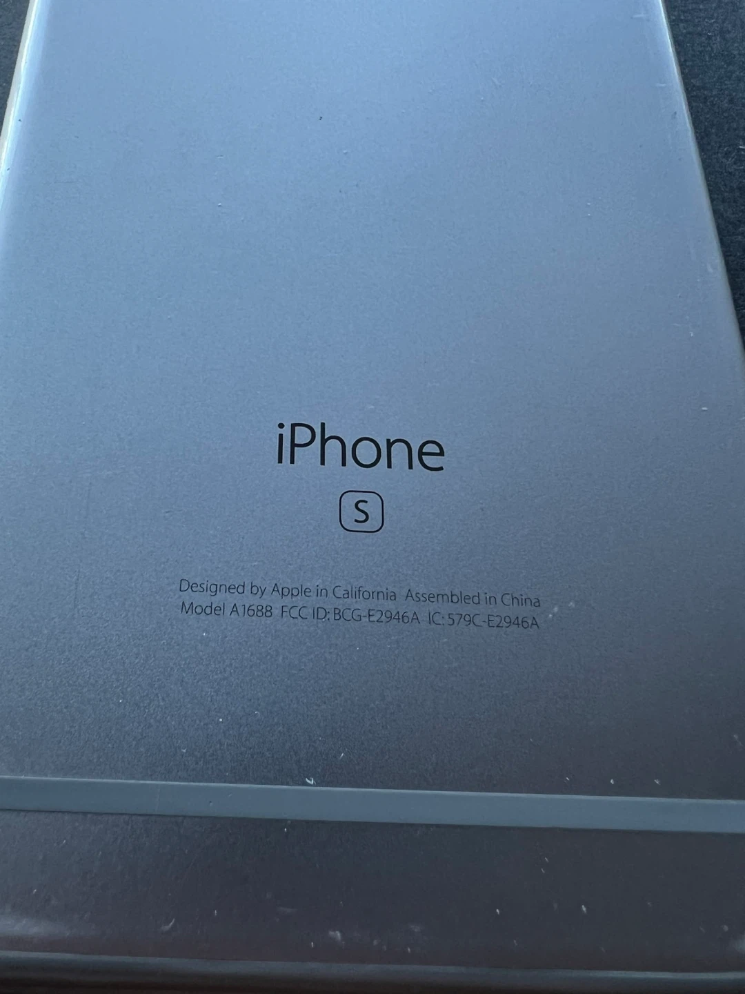 Apple iPhone 6s Space Gray A1688 - photo 4
