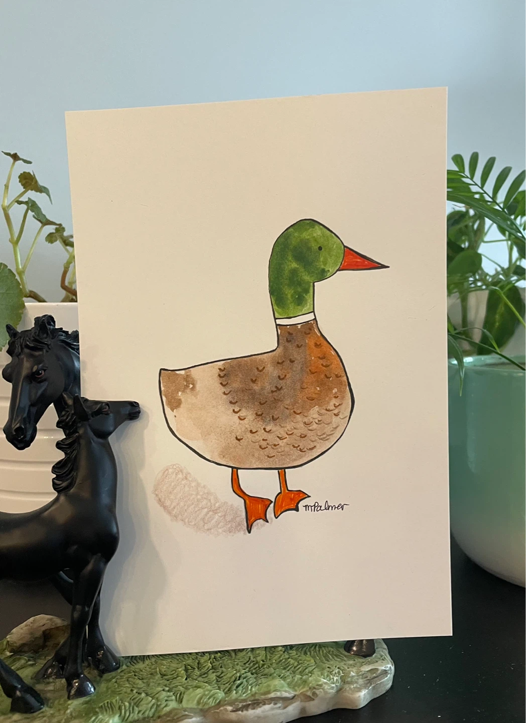 Assorted Watercolor Paintings 6x9 - photo 2