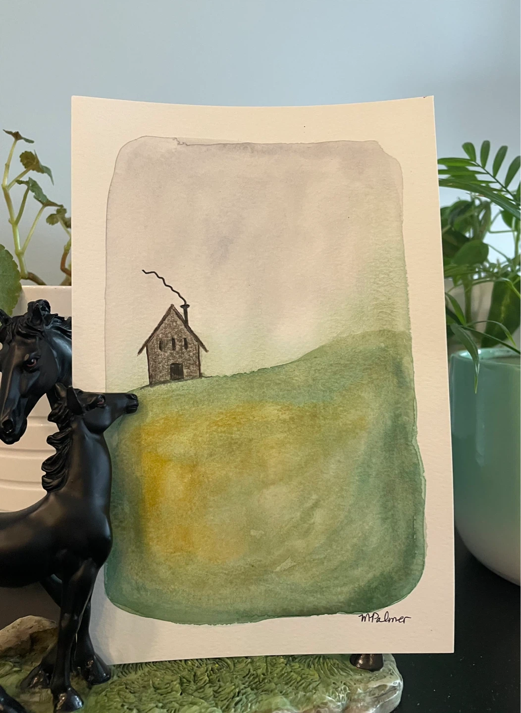 Assorted Watercolor Paintings 6x9 - photo 3