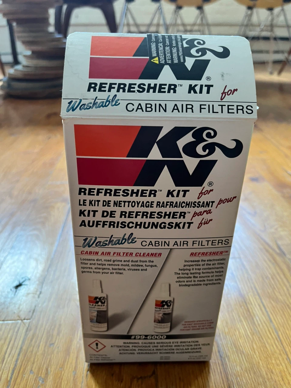 K&N Refresher Kit for Washable Cabin Air Filters