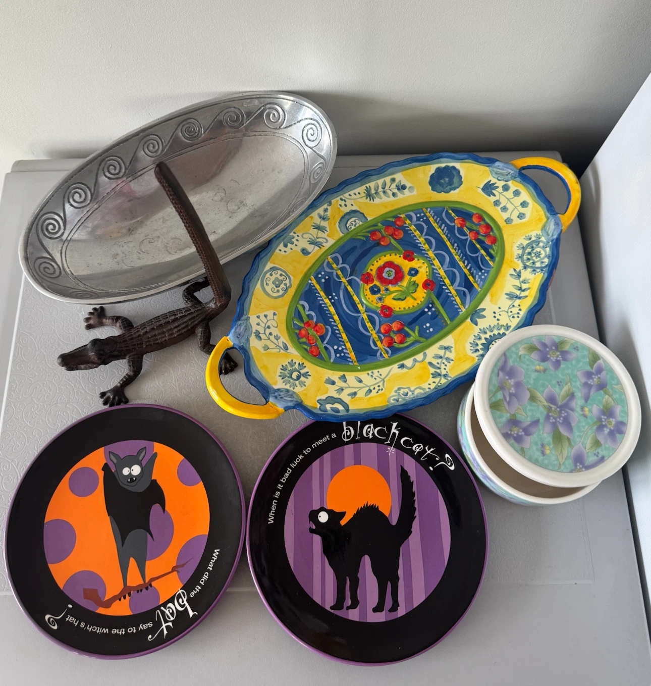Halloween & Winter Themed Plates & etc
