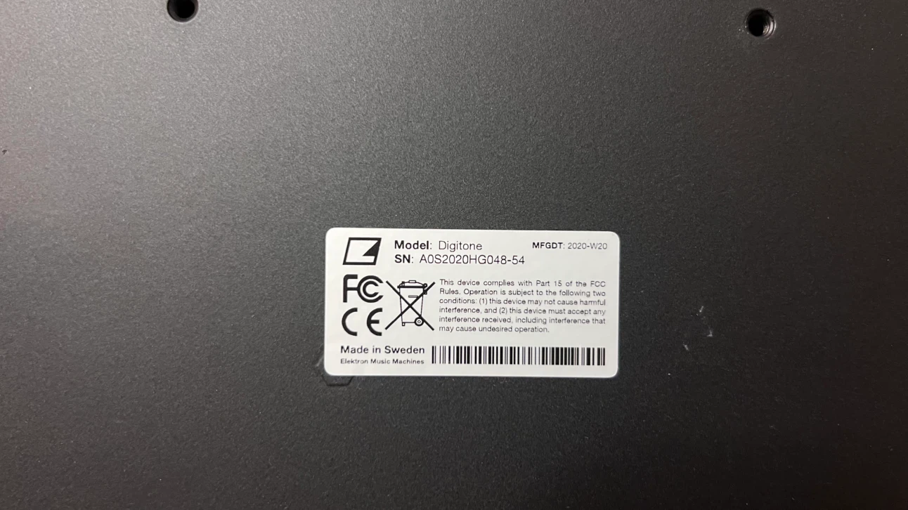 Elektron Digitone Polyphonic Digital Synthesizer - photo 4