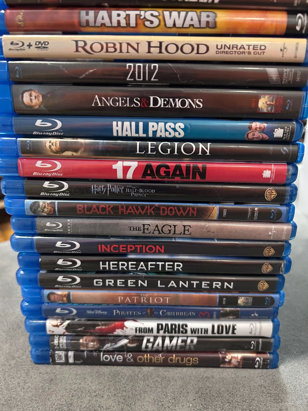 30 Assorted Blu-ray Movies