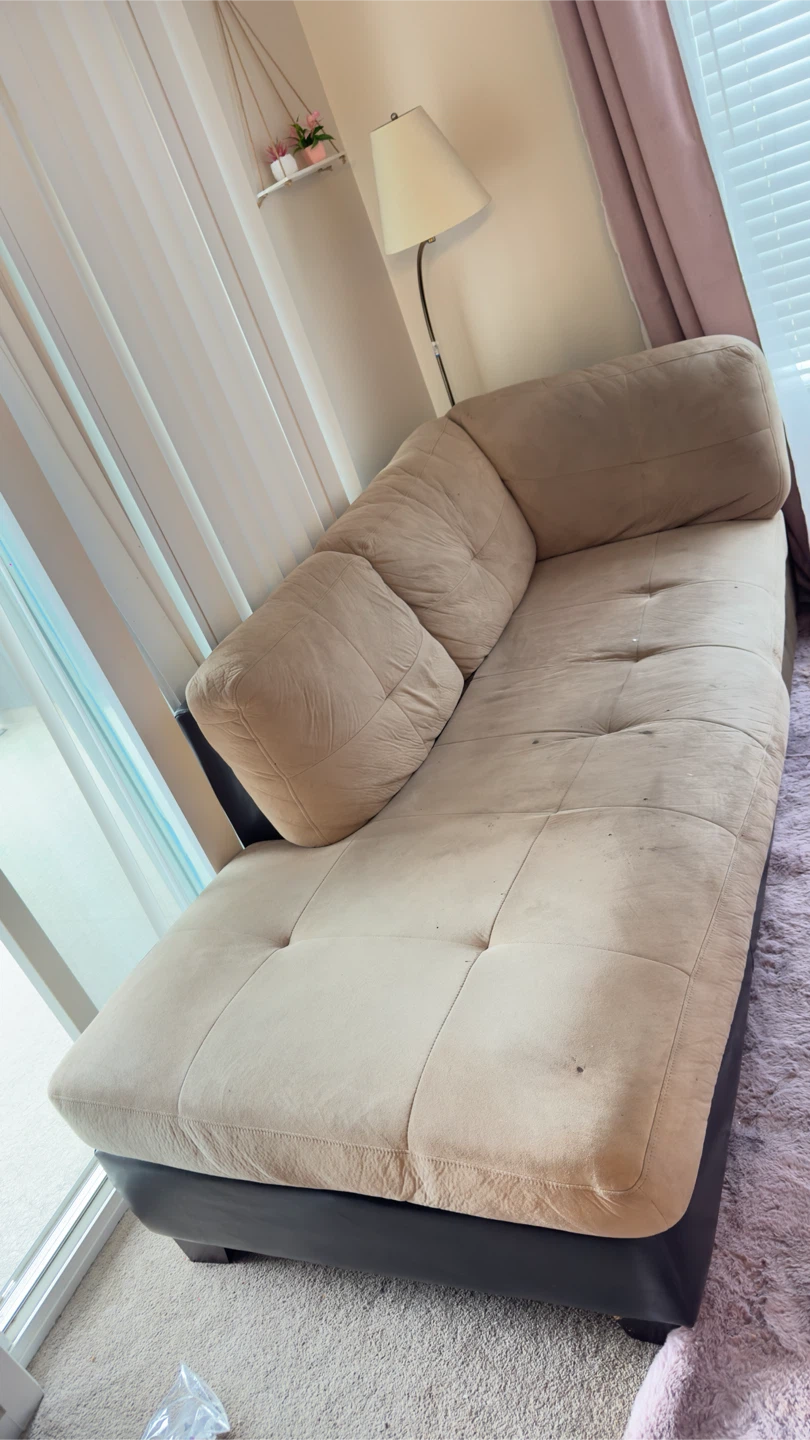 Beige Sectional Sofa