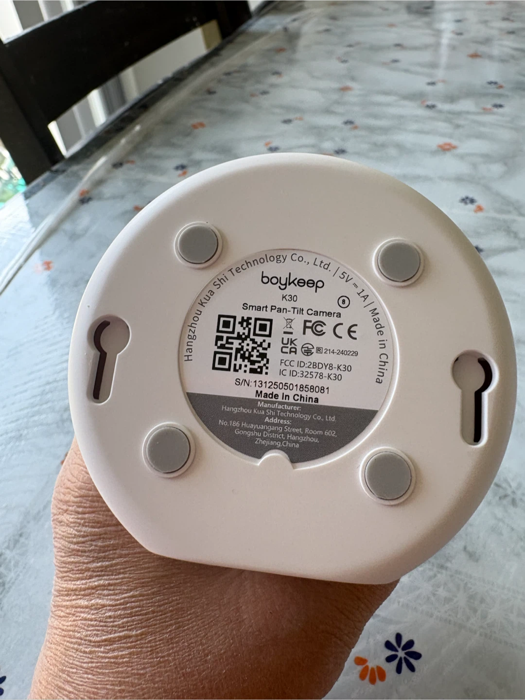 Boykeep 2K WiFi Pan-Tilt Smart Camera - photo 5