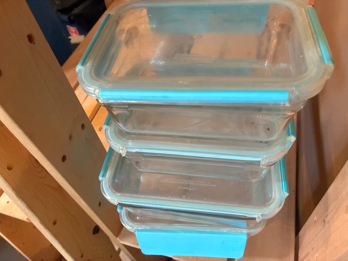 Glasslock food storage containers with lids - photo 2