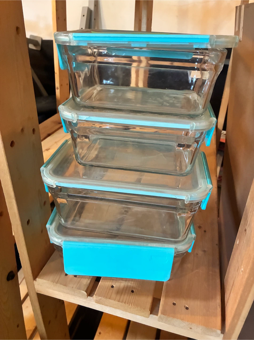 Glasslock food storage containers with lids - photo 3
