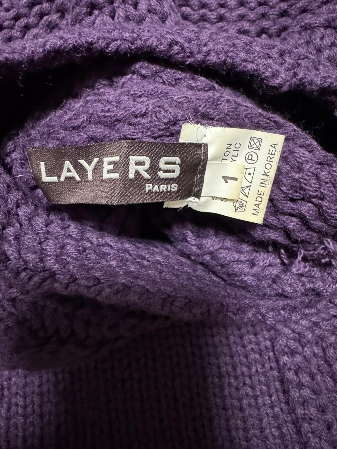 Purple Knit Dress - photo 3