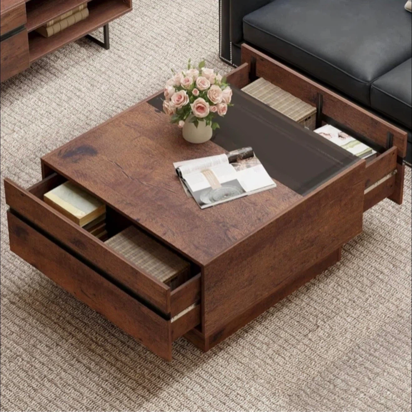 Modern Coffee Table & TV Stand - photo 5