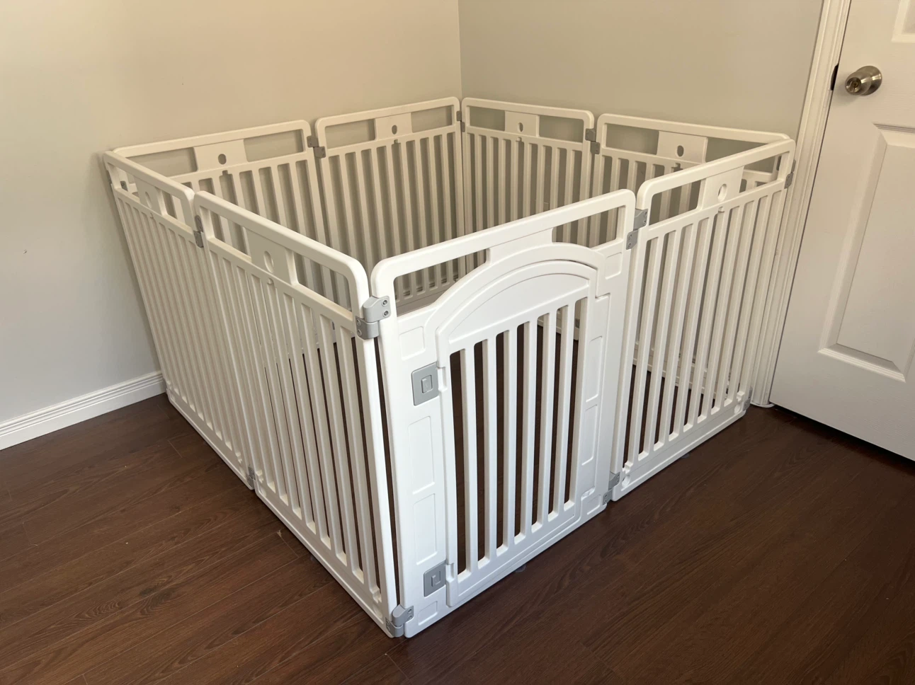 Gupamiga White Plastic Pet Playpen - photo 2