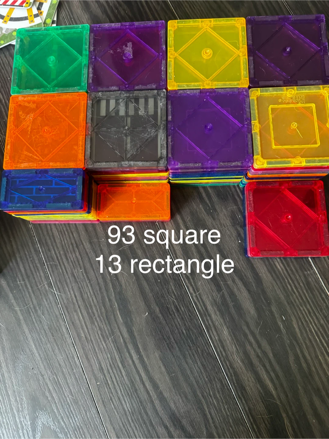 Magnetic Building Tiles Lot