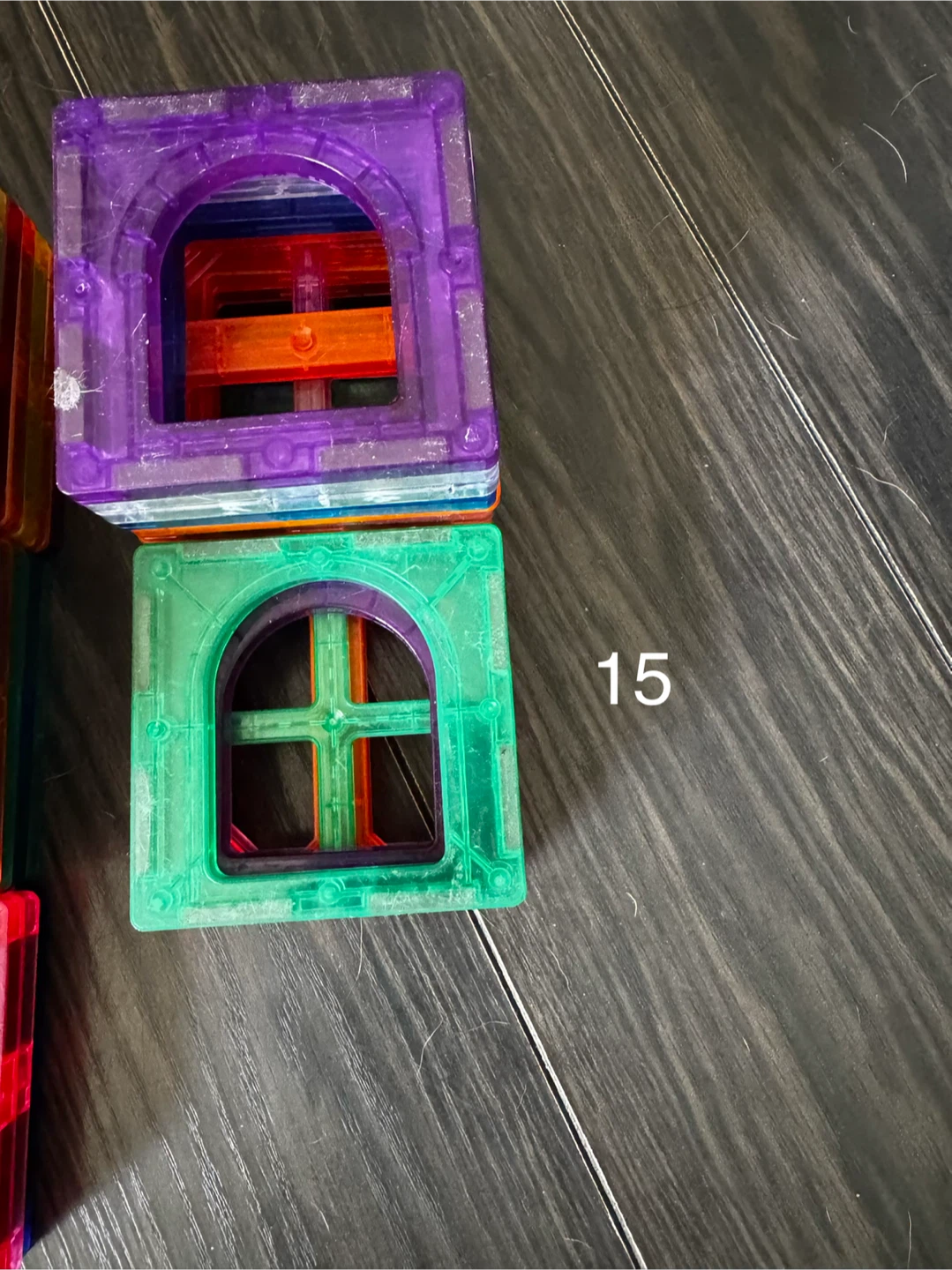 Magnetic Building Tiles Lot - photo 2