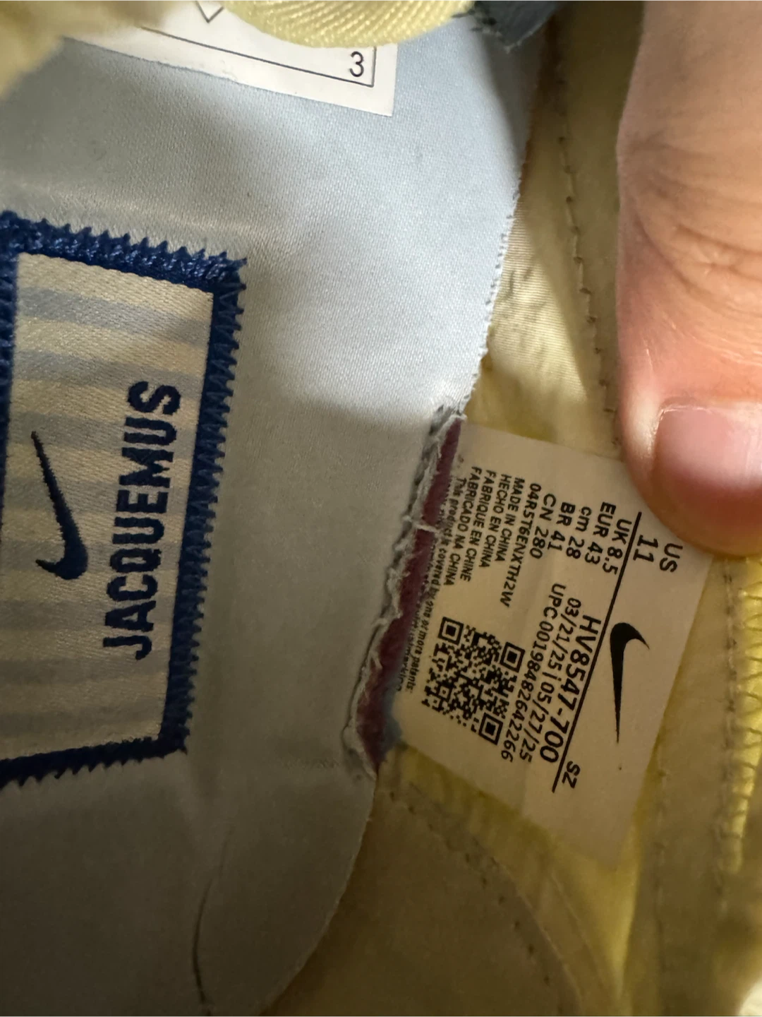 Nike Jacquemus Humara Sneakers US 11 - photo 2