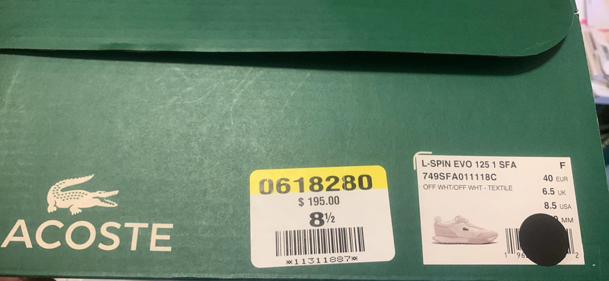 Lacoste L-Spin Evo 125 Sneakers - photo 3