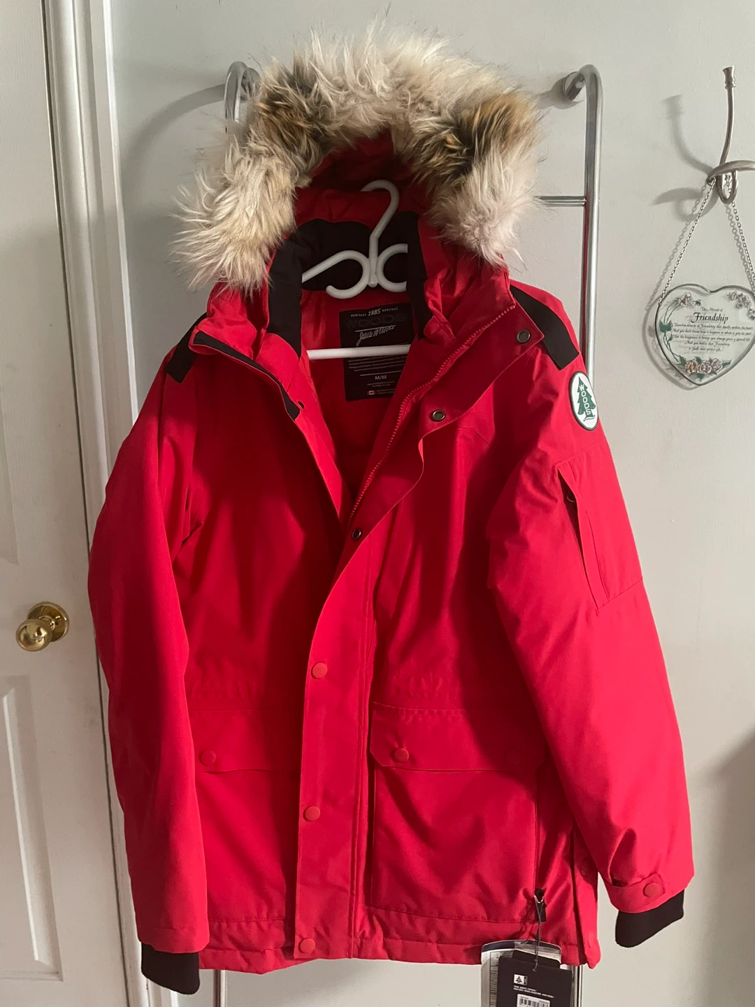 Woods Heritage 1885 Red Parka Jacket - M/M
