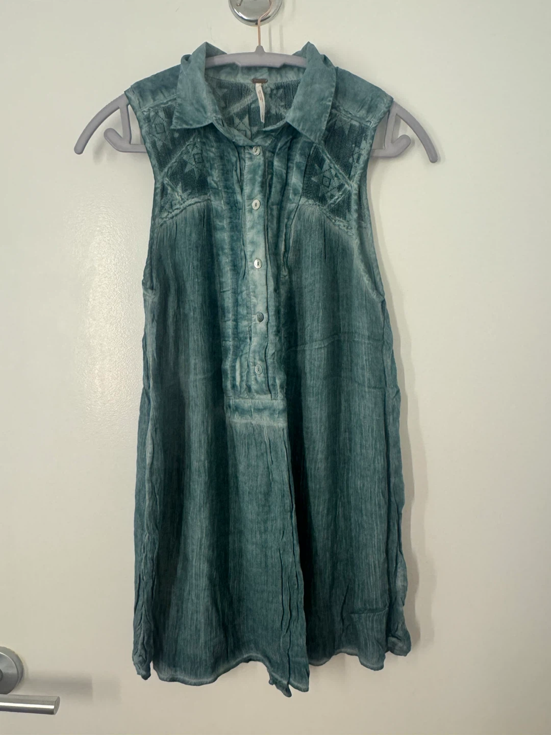 Free People Sleeveless Tunic Dress